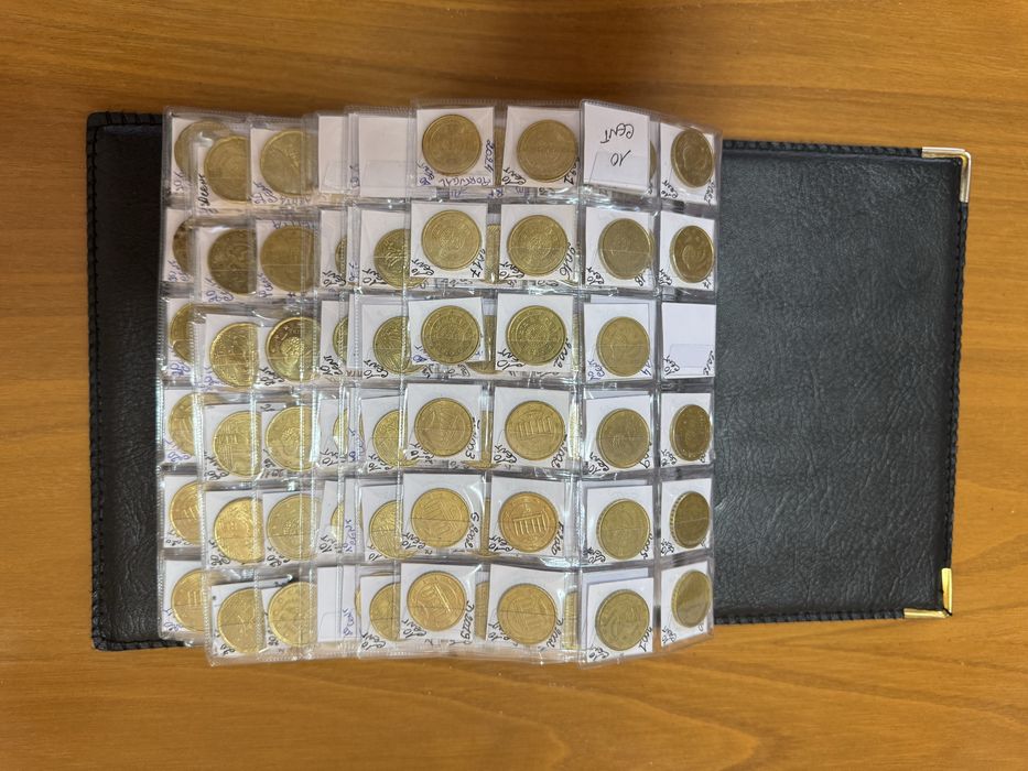 Moedas raras coleção