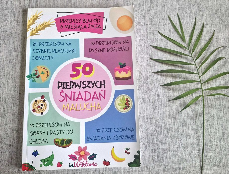 3 KSIĄŻKI: 50 pierwszych obiadow, 50 sniadan 50 przekąsek, inwiktoria