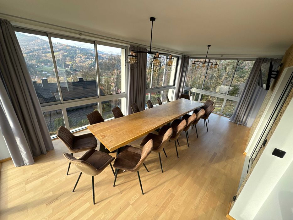 Domek dom w górach JACUZZI SAUNA WIDOK Brenna do 12 os + dzieci