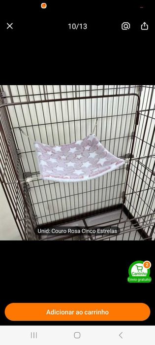 Conjunto  cama, tubel e rede para furao