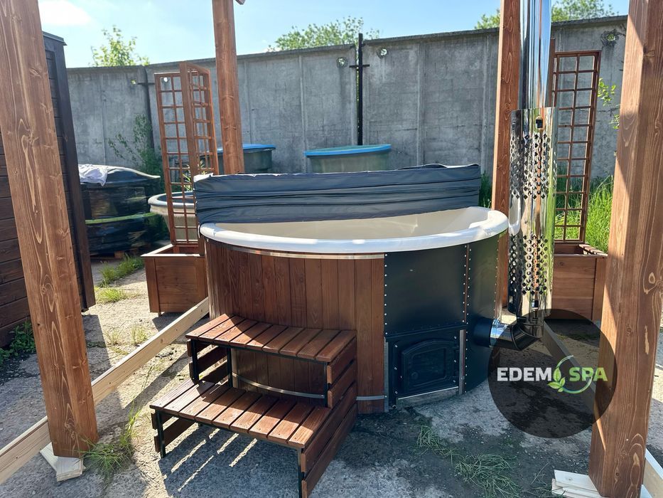 Спа купель! Виробник! Чан на дровах! Спа комплекс! Баня офуро!