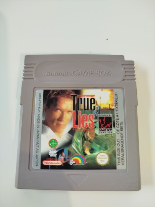 Gra kartridż Game Boy True Lies Unikat Schwarzenegger