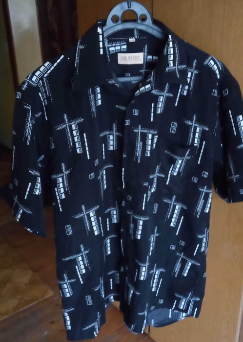 Koszula męska czarna - rozmiar L