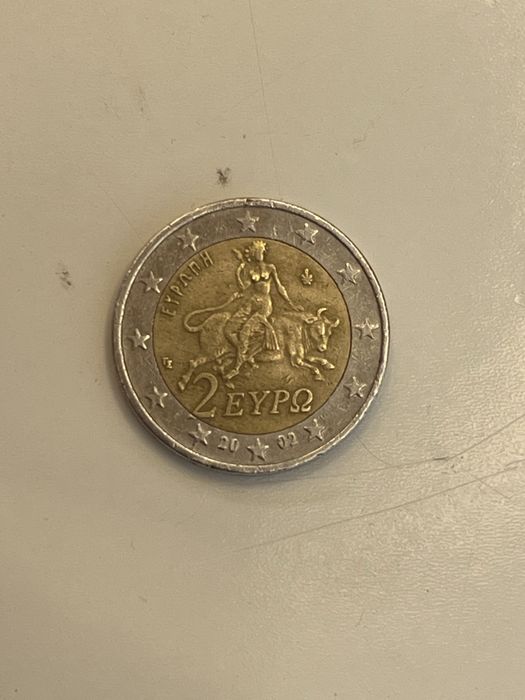 Moeda Valiosa 2€ Grécia (2002)