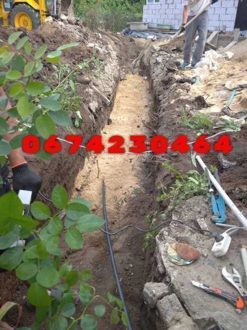 Выгребная яма септик канализация копка сливная вигрібна зливна септик