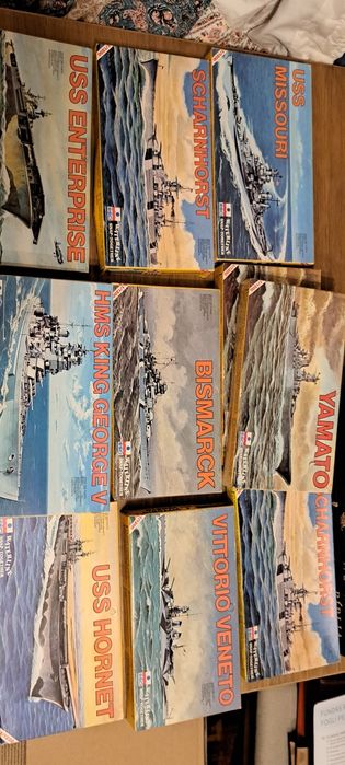 Navios kits modelismo