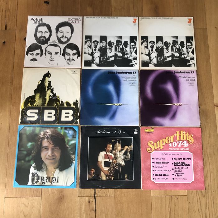 Stare płyty vinylowe