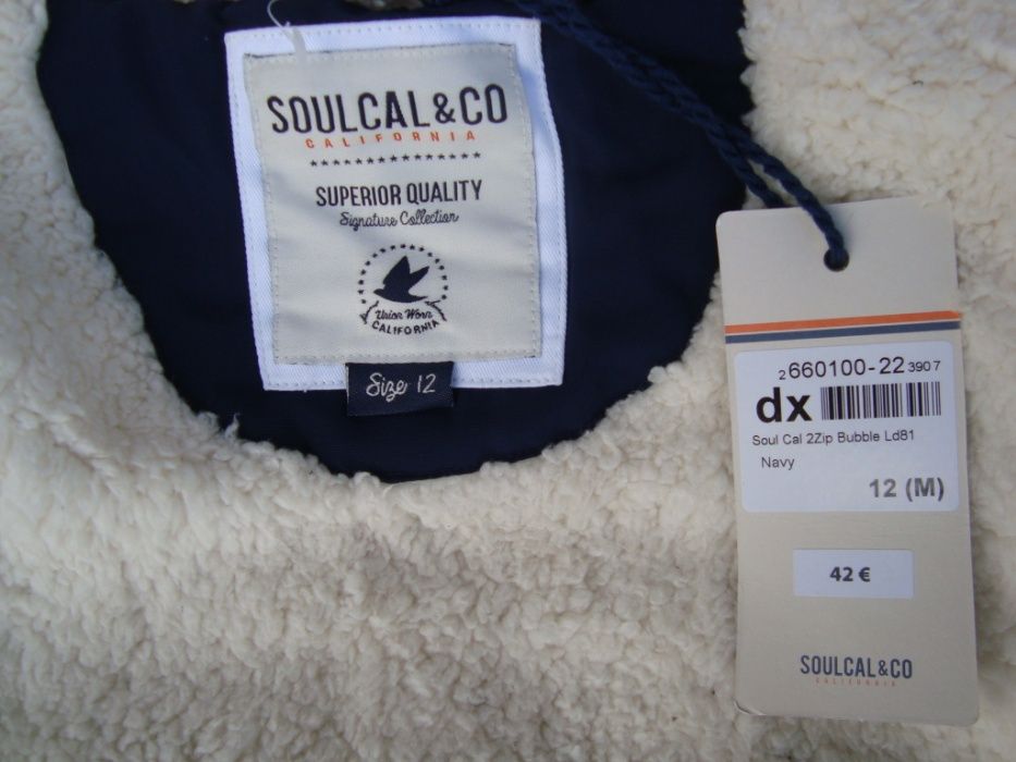 kurtka pikowana Soulcal l&co-roz S-Nowa-Super