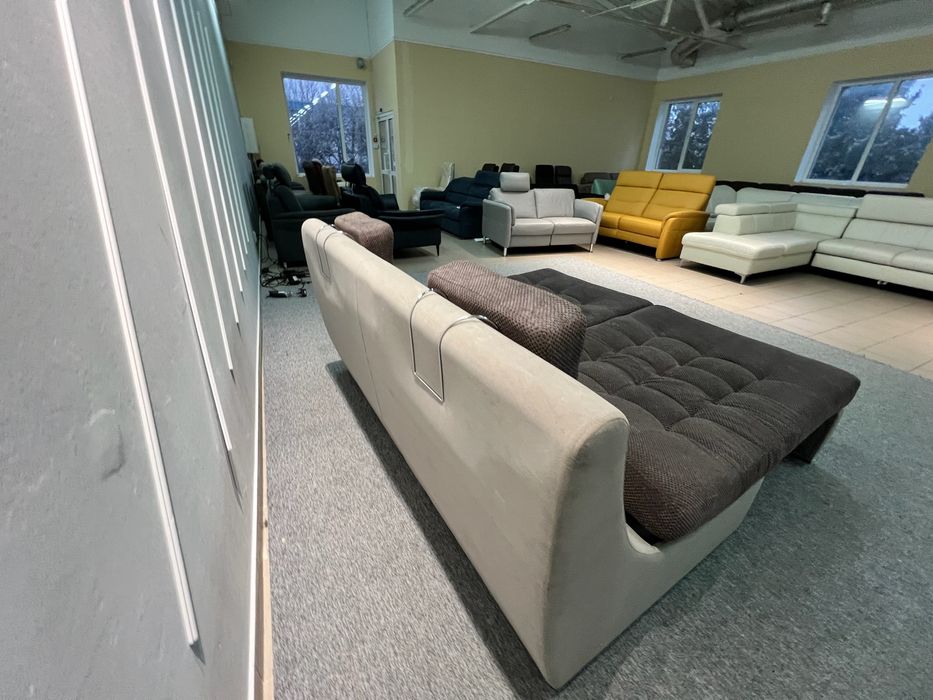 Акція!Диван розкладний тканина коричневий