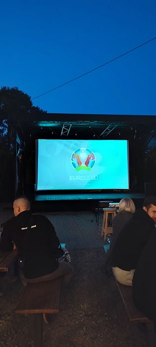 Проектор, екран, ноутбук, звук