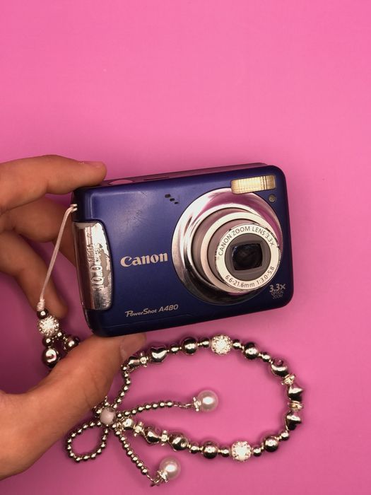 Aparat Canon Powershot A480 digicam retro s2000 ixus viral cyfrówka