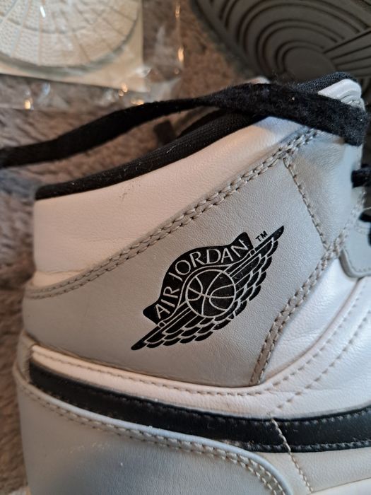 Buty damskie Jordan 1 retro szare light smoke