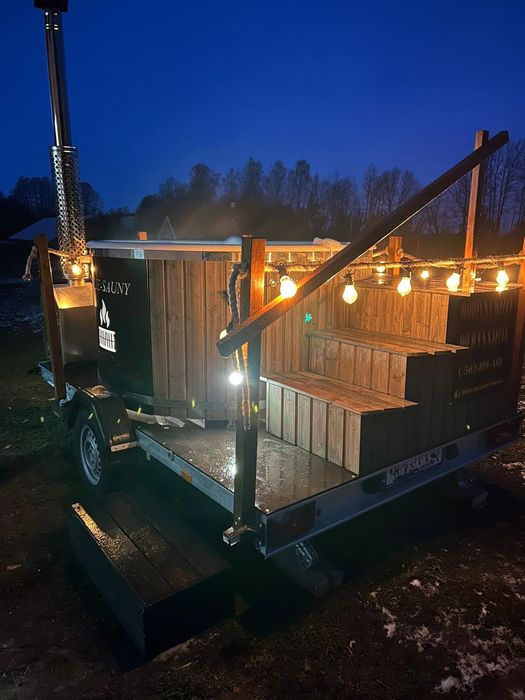 WYNAJMĘ mobilna balia, bania, jacuzzi