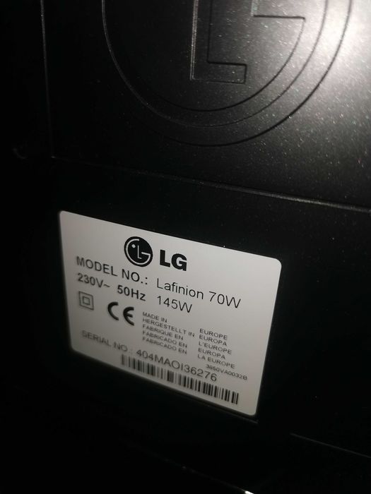 TV LG Lafinion 70 w