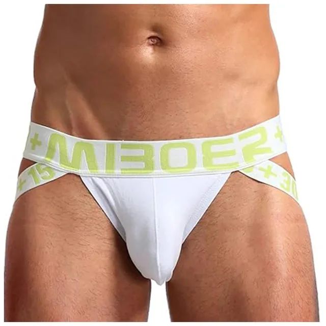 Męskie Otwarte Slipy MIBOER Młodzieżowe Jockstrapy Dla Sportowców - L