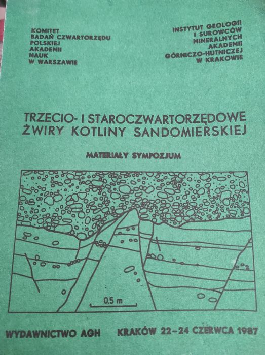 Książka Trzecio- i staroczwartorzędowe żwiry kotliny sandomierskiej