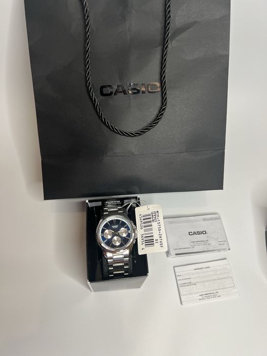 Casio MTP-1375PD-2A1VEF оригінал 100% | Стильний чоловічий годинник