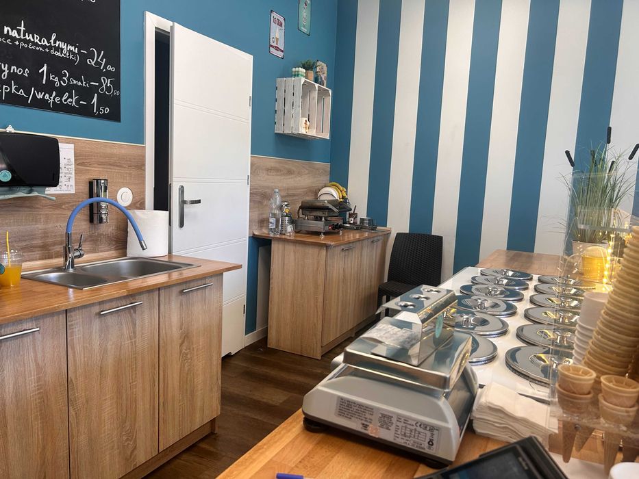 Продам действующий бизнес в Польше, Познань, кафе-мороженое, gelato