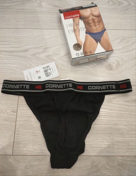 Stringi męskie cornette XXL