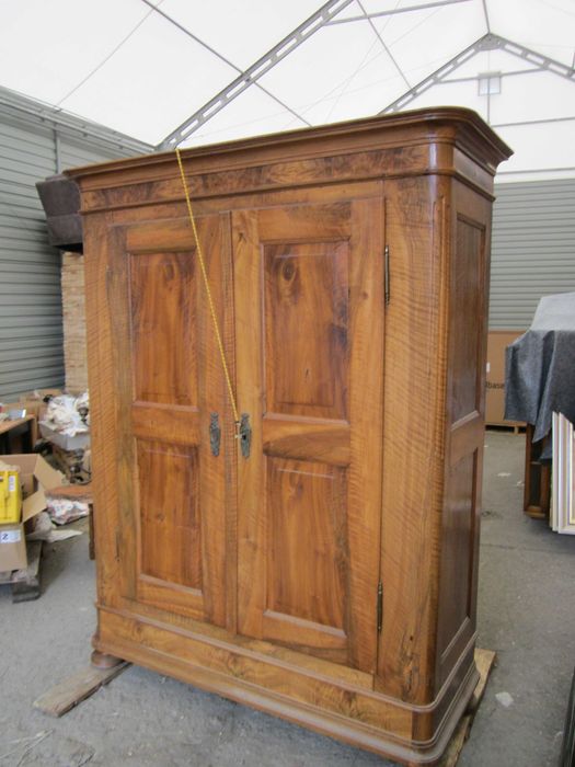 Szafa Biedermeier dużą piękna antyk