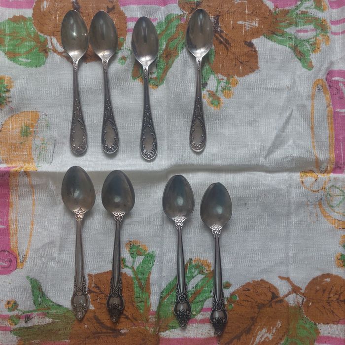 Мельхиоровые чайные ложки