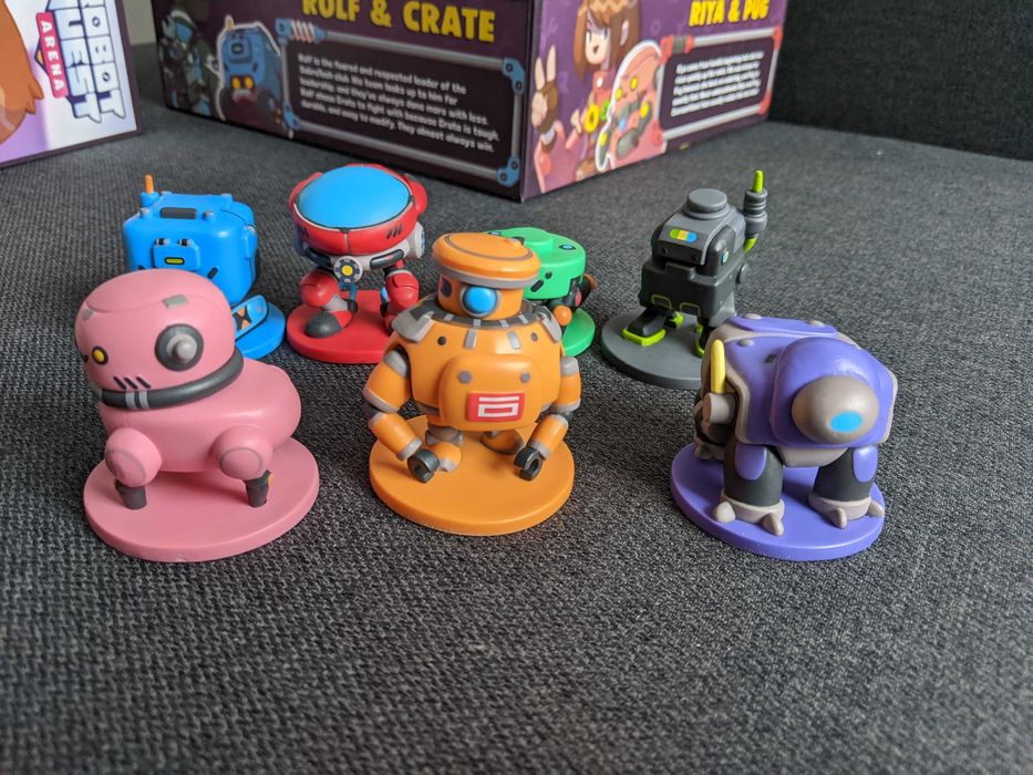 Robot Quest Arena + Promo + SG - Kickstarter High Tech Tier