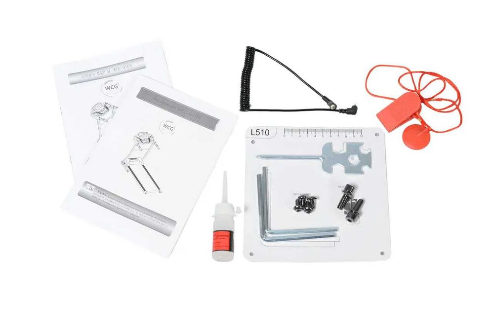 ‼️ Бігова доріжка електрична WCG-H105 з дисплеєм, USB, AUX, 12 програм