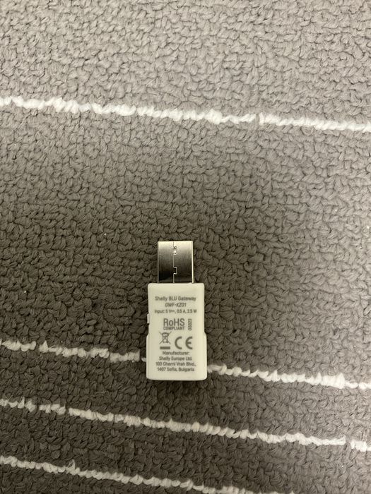 Shelly BLU Gateway para shelly
