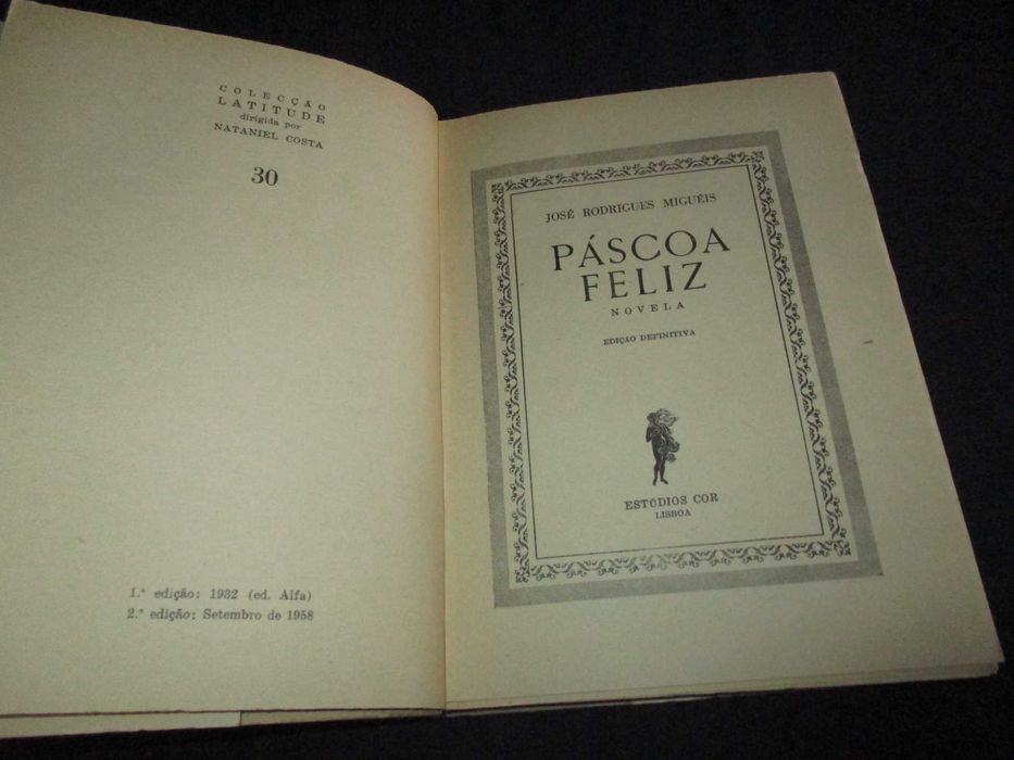 Livro Páscoa Feliz José Rodrigues Miguéis Latitude