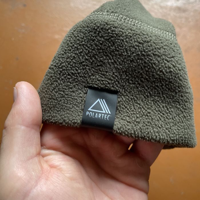 Тактична флісова шапка олива