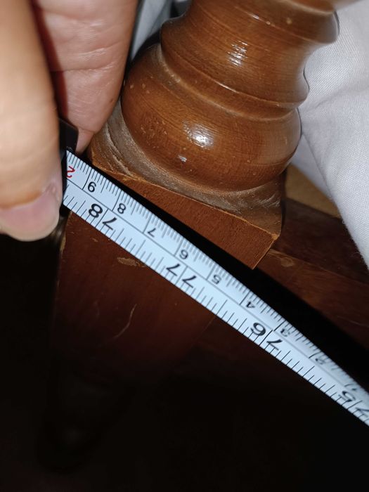 Cama de casal madeira pinho