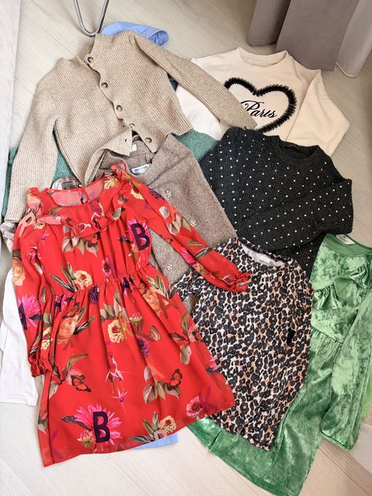 Комплект речей яскравий Zara H&M р.130-140