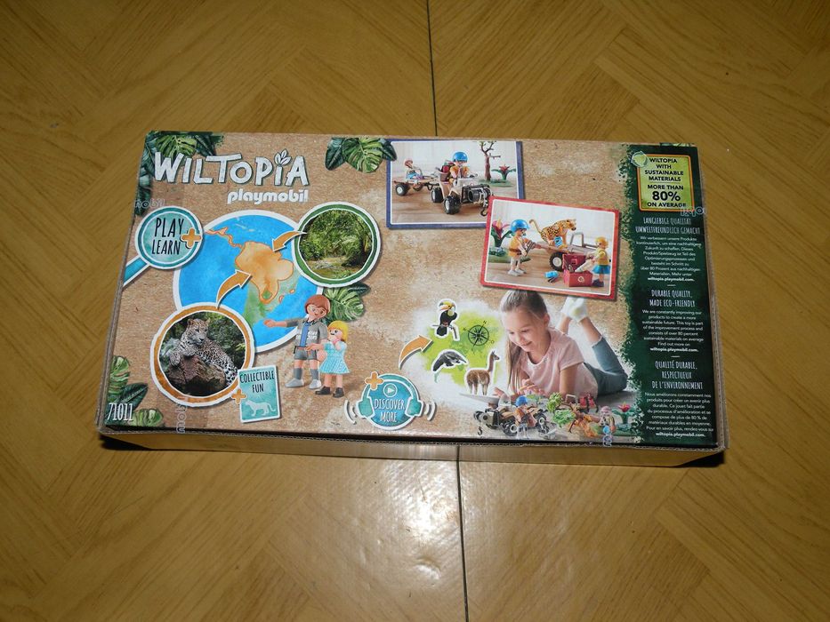 Playmobil Wiltopia Quad ratunkowy dla zwierząt 71011