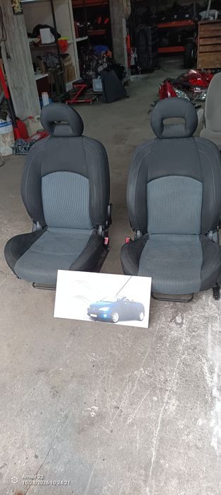 Par de bancos Peugeot 206