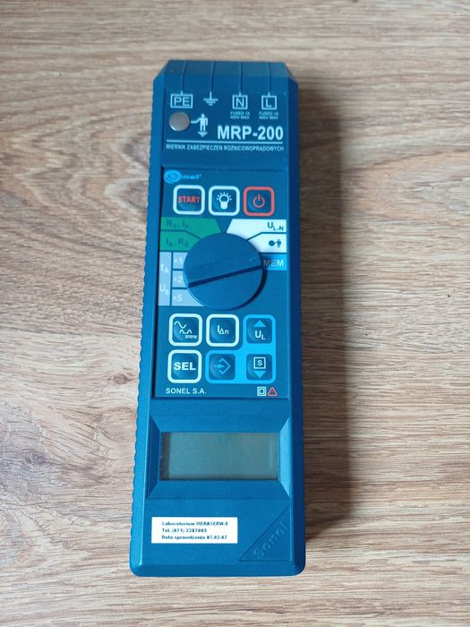 Miernik Sonel MRP 200