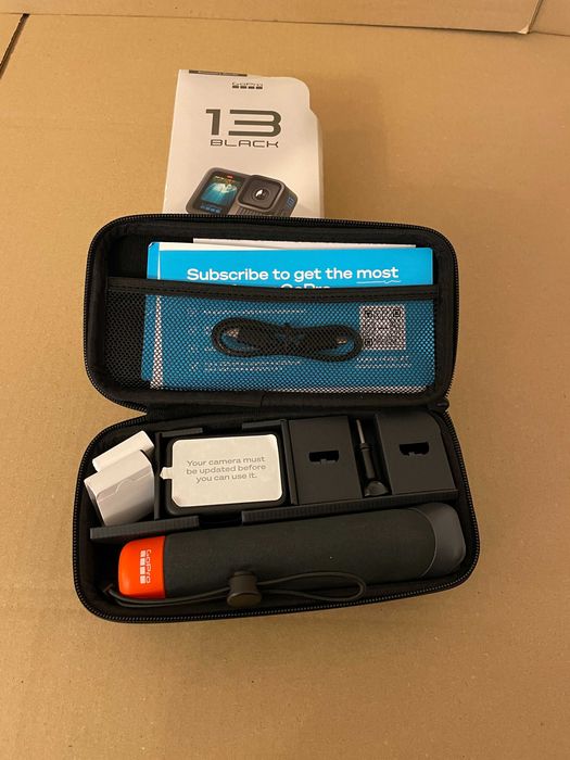 Kamera Sportowa GoPro HERO 13 Hero13 Black Komplet DUŻY ZESTAW 2 X BATERIA Gwarancja NOWA