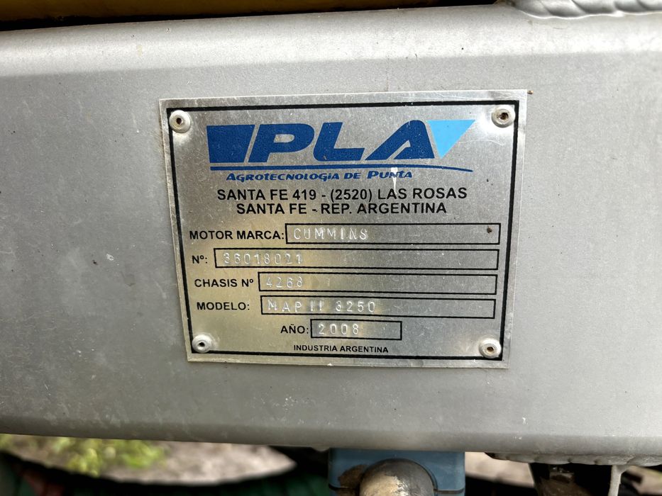 Оприскувач самохідний PLA MAP ll 3250