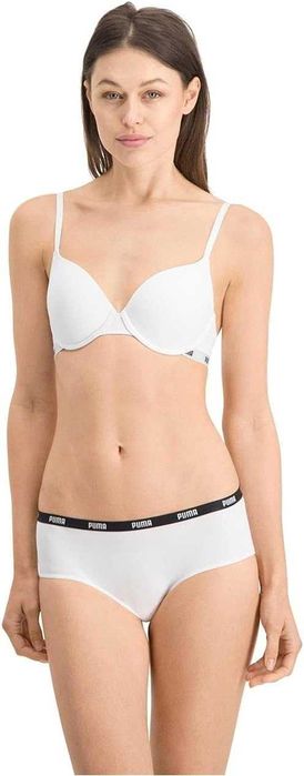 Damski Biustonosz PUMA Push Up 75D biały