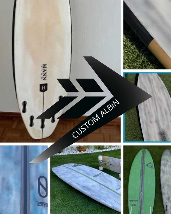 ALBiNCUSTOM Pranchas Surf Firewire.Slater.Tomo-Defeito Pigmento Mancha