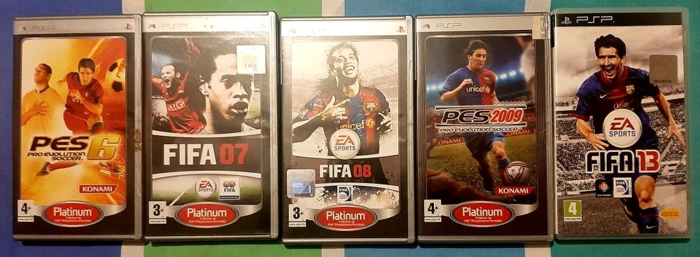 5 Jogos PSP como novos