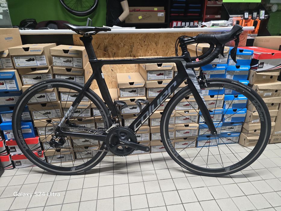 Bicicleta de carbono 11x2v com vision