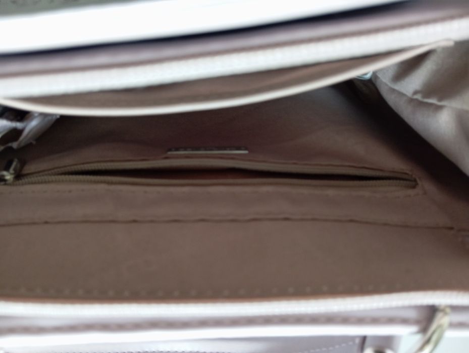 Torebka do ręki liliowa