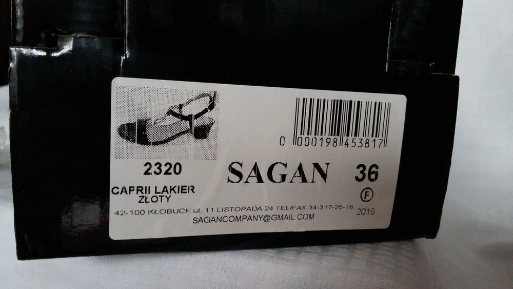 Sandały damskie SAGAN