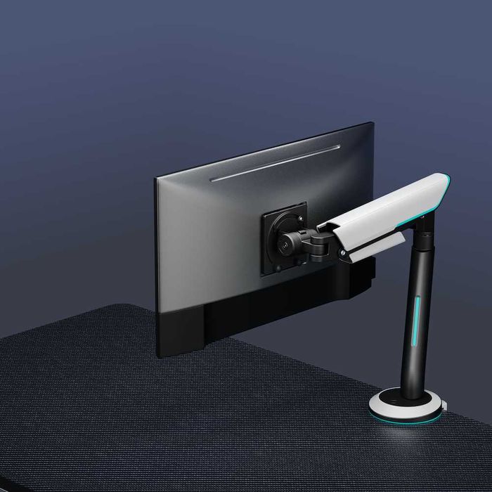 24"-57" Настільне кріплення для монітора поворотно-похиле iTECH LDT96-C012 Кронштейн для монітора з регулюванням орієнтації