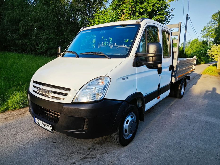 Iveco 35C15 35 C 15 DOKA Kiper 3 stronny NOWY, Wywrot, Bliźniak, 3,5t HAK 7osobowy, 121tyś km  35C15 7os Nowy Kiper 3stronny, Hak 3,5t Bliźniak Doca