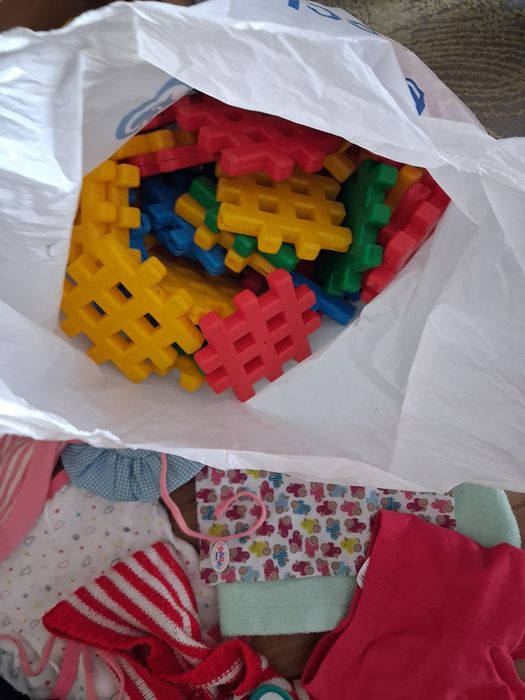 Zestaw zabawek baby born_ wozek_ łóżeczko