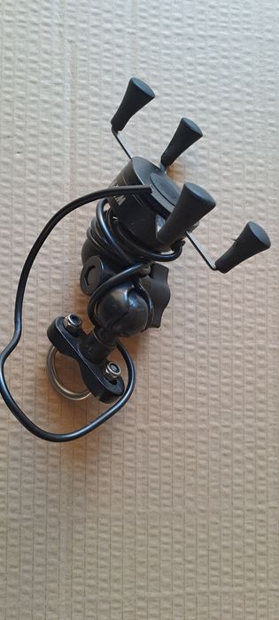 Suporte telemóvel moto com usb