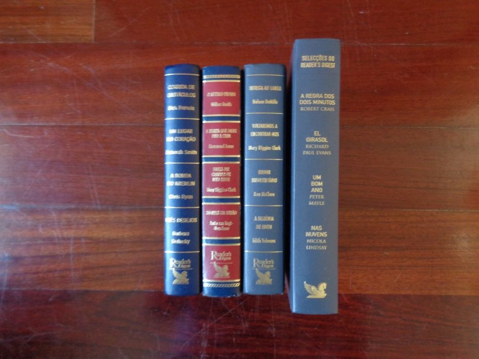 Reader's digest -Capa dura -Grisham, Follet, Higgins Clark, Sparks, ..