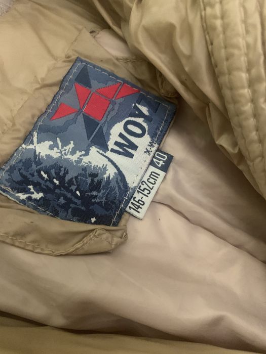 Дуже теплий зимовий пуховік на дівчинку 134-146