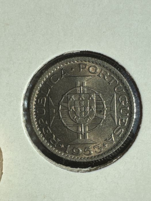 Moeda 2$50 Angola 1953